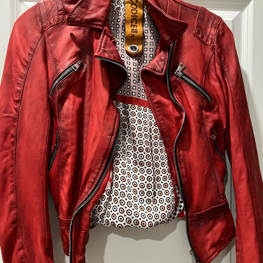 Red Leather Jacket